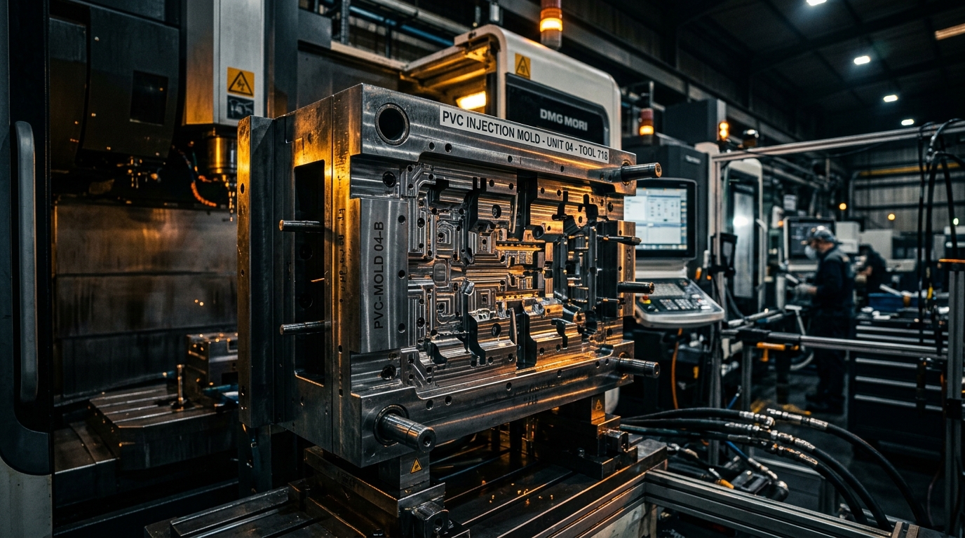 CNC Precision Steel Mold Injection for PVC Patches