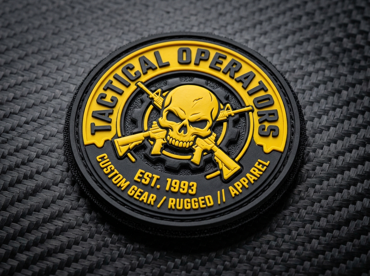 Tactical Operators 3D PVC Morale Patch